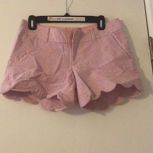 Lily Pulitzer - searsucker Pink Shorts